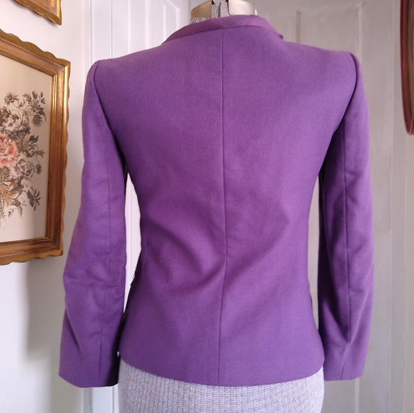 PRADA Purple Blazer - Picture 5 of 11